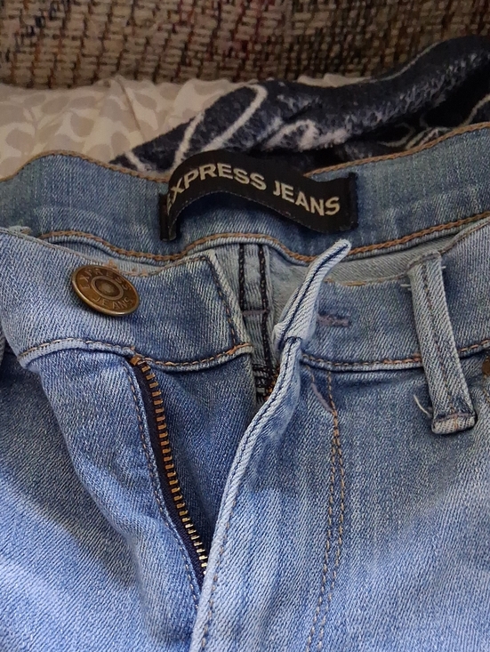 Express Denim - Express High-Rise Light Blue Women's Jeans